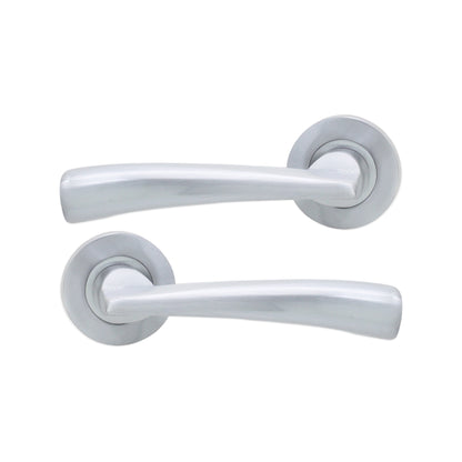 Leygo Lever Door Handle Satin Chrome