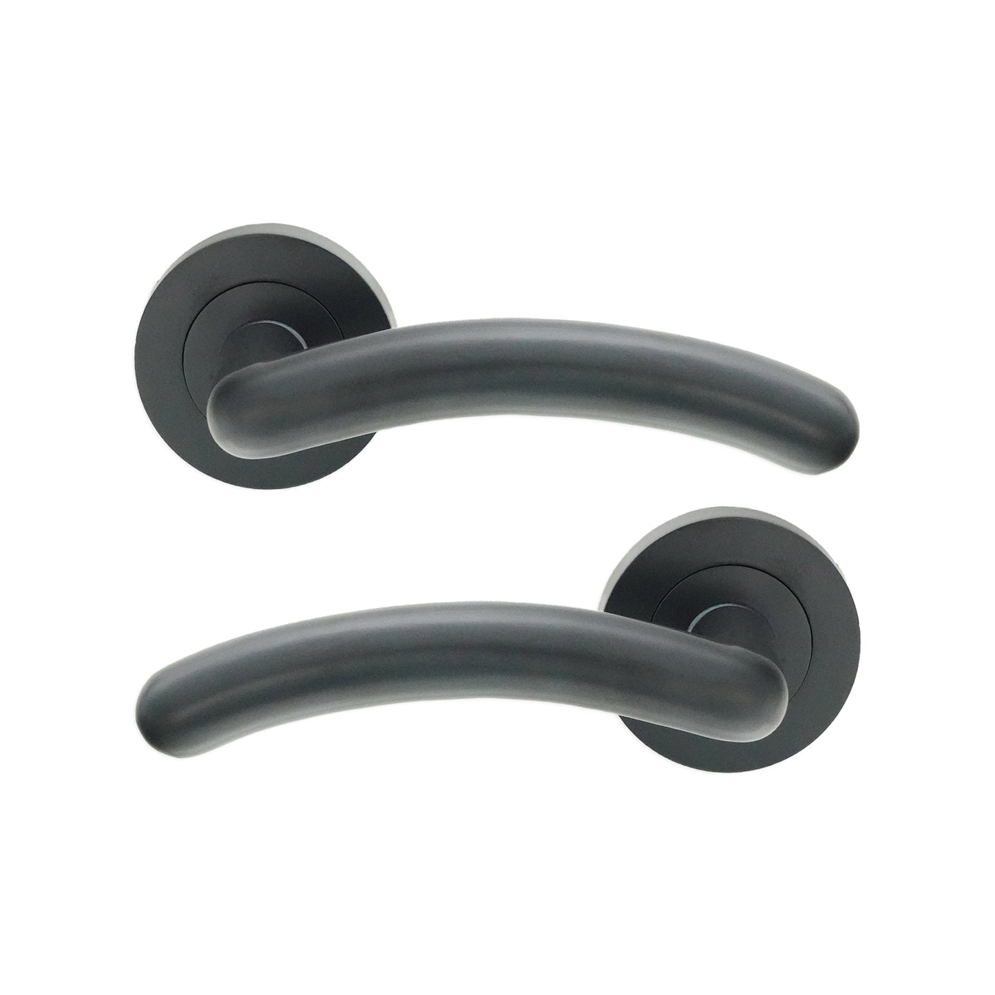 Taurus Lever Door Handle Gunmetal Grey