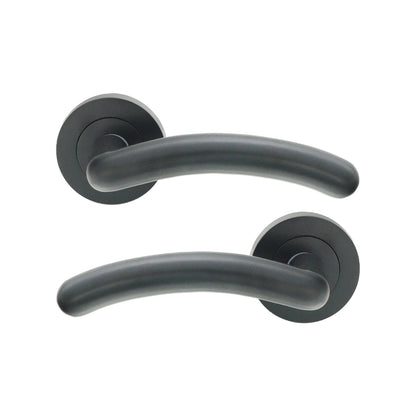 Taurus Lever Door Handle Gunmetal Grey