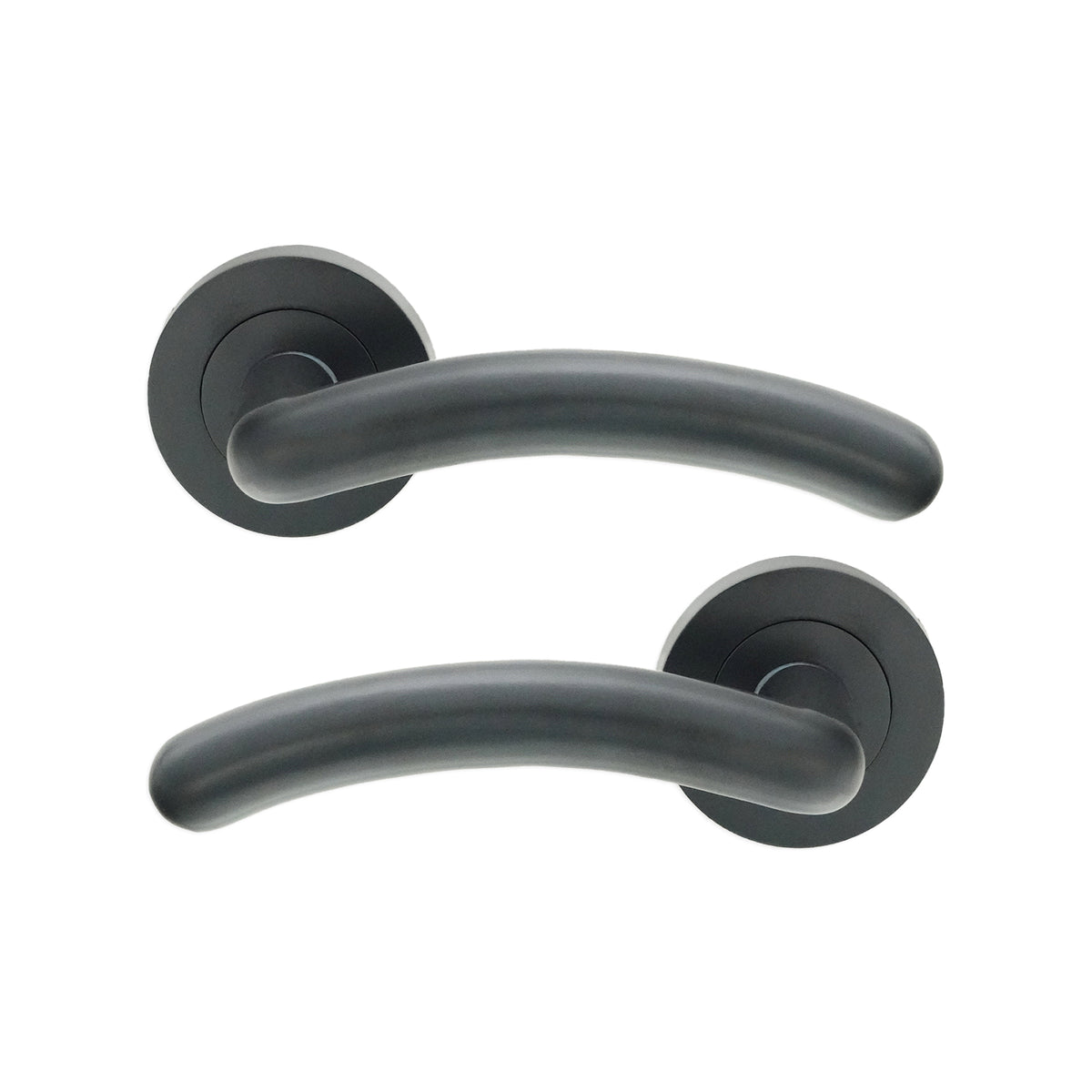 Taurus Lever Door Handle Gunmetal Grey