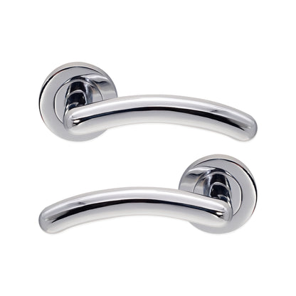 Taurus Lever Door Handle Polished Chrome