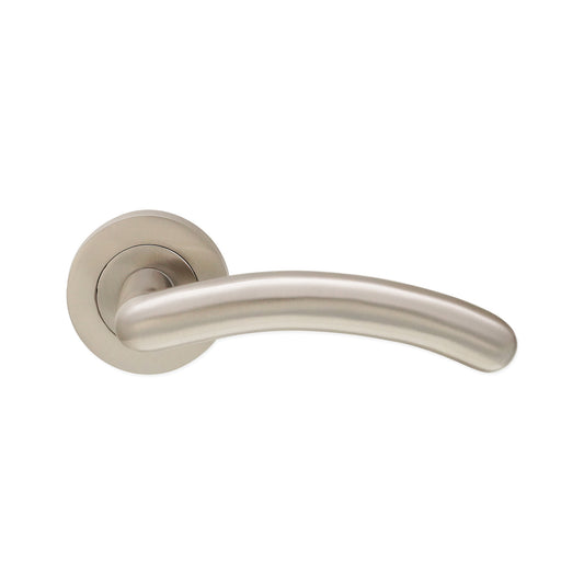 Taurus Lever Door Handle Satin Nickel