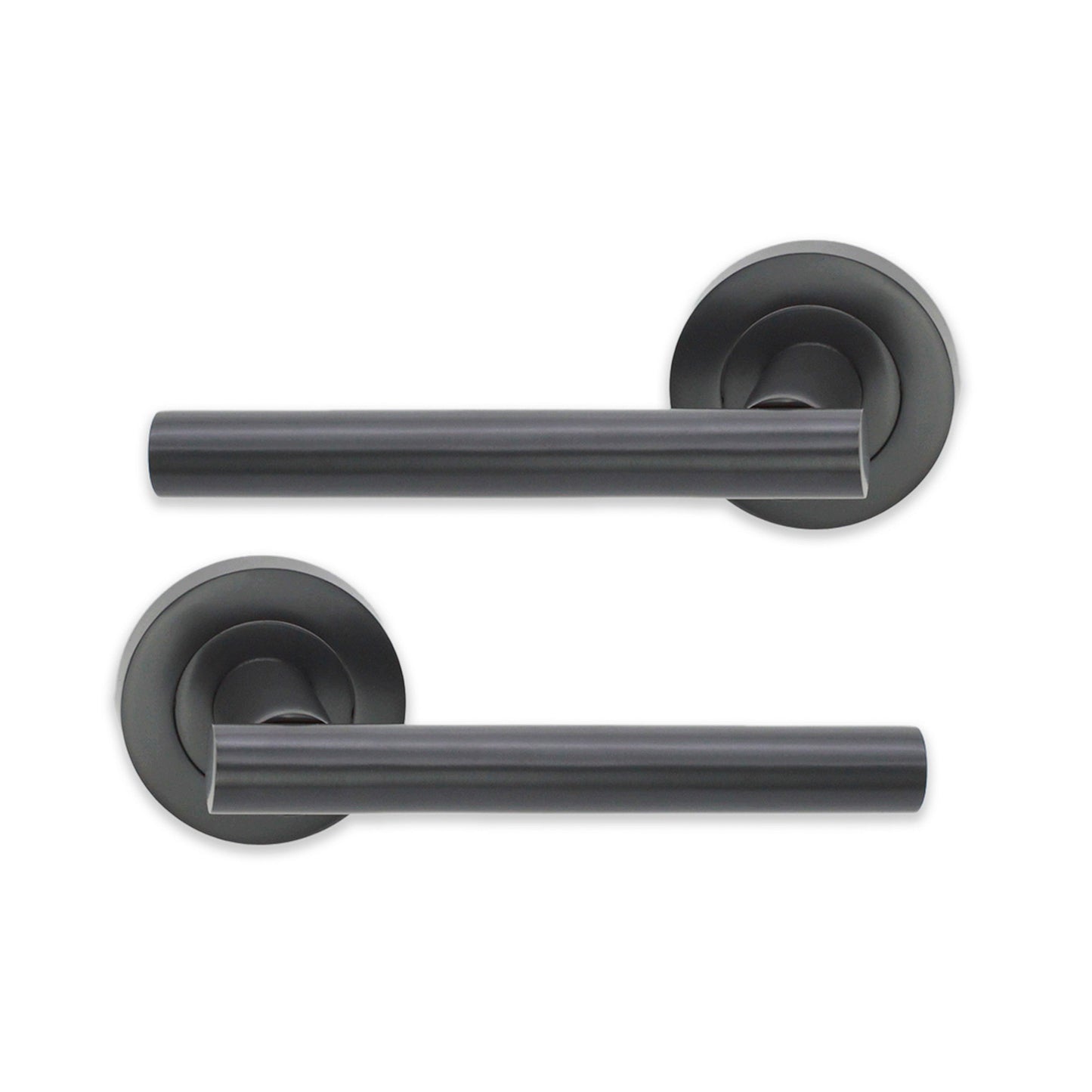 Jura Lever Door Handle Gunmetal Grey