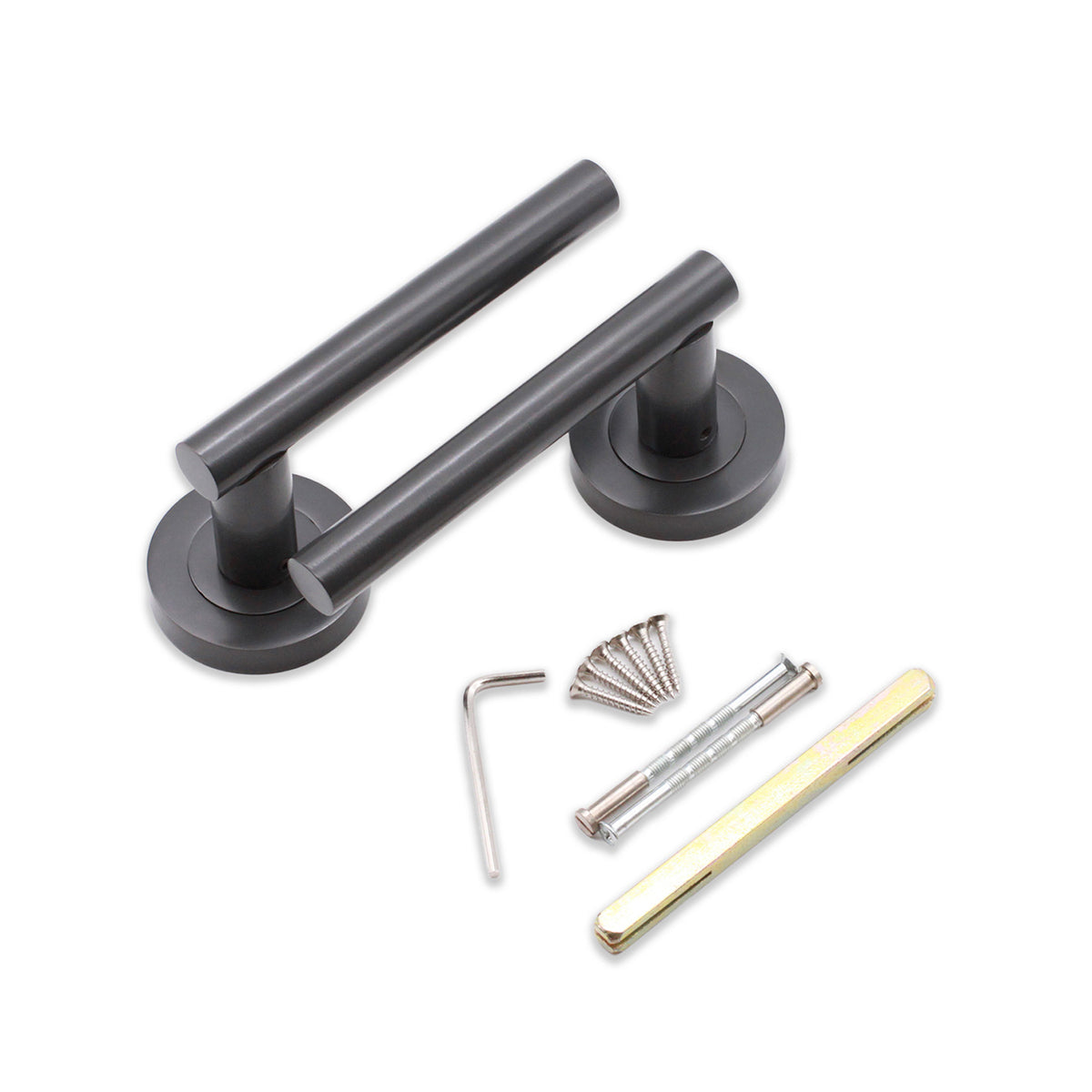 Jura Lever Door Handle Gunmetal Grey