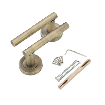 Jura Lever Door Handle Matt Antique