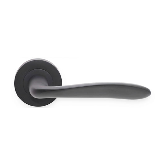 Mars Lever Door Handle Matt Black