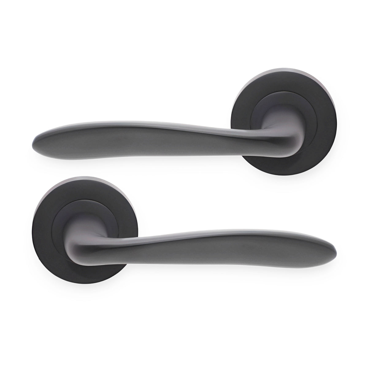 Mars Lever Door Handle Matt Black