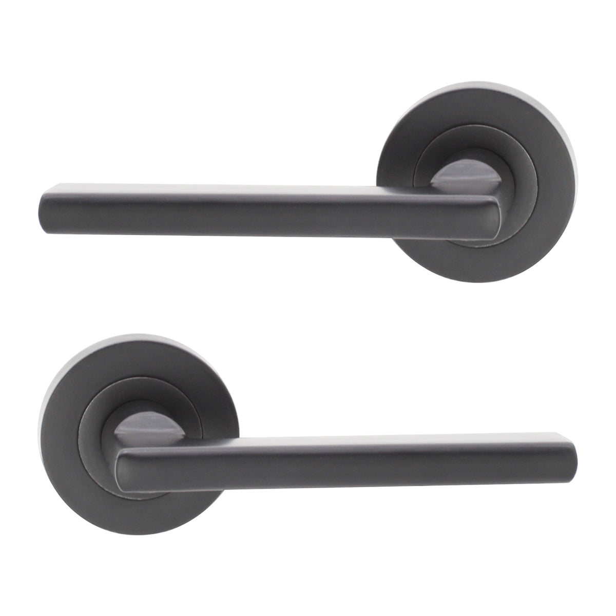 Drox Lever Door Handle Matt Black