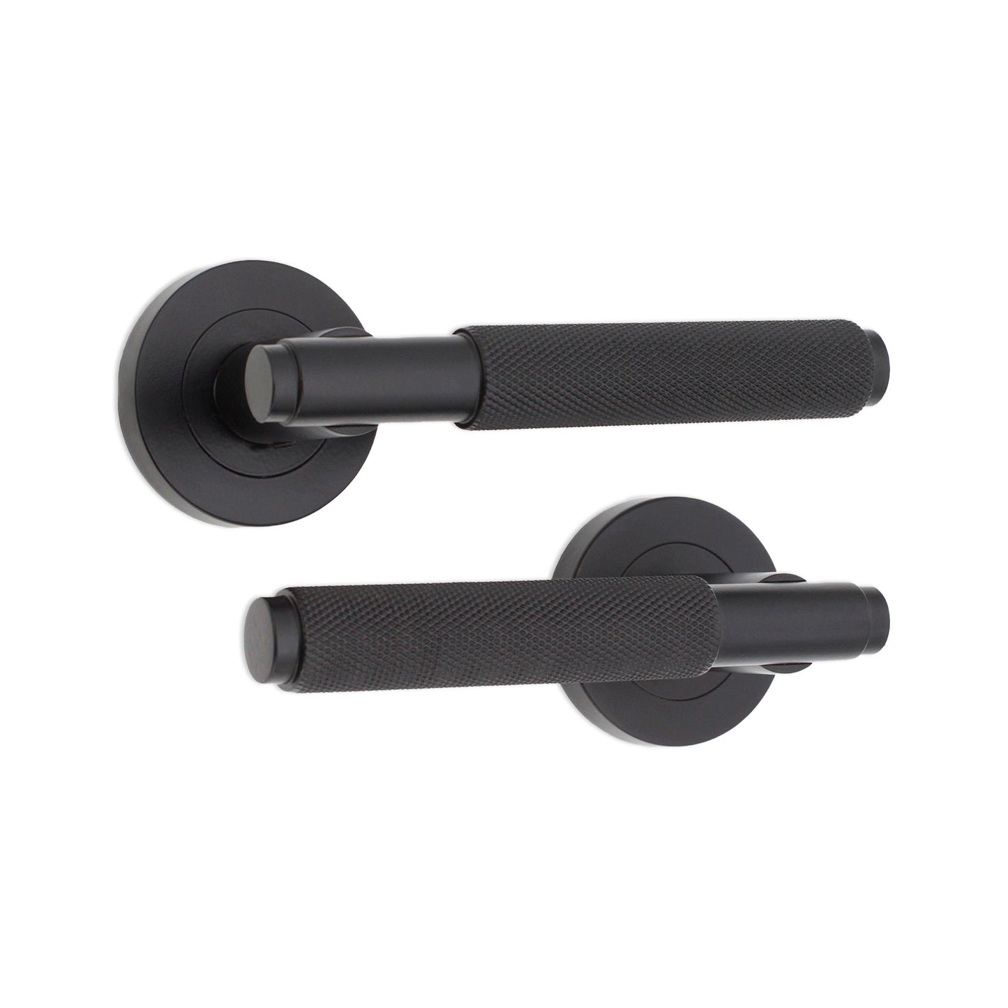 Connaught Lever on Rose Matt Black