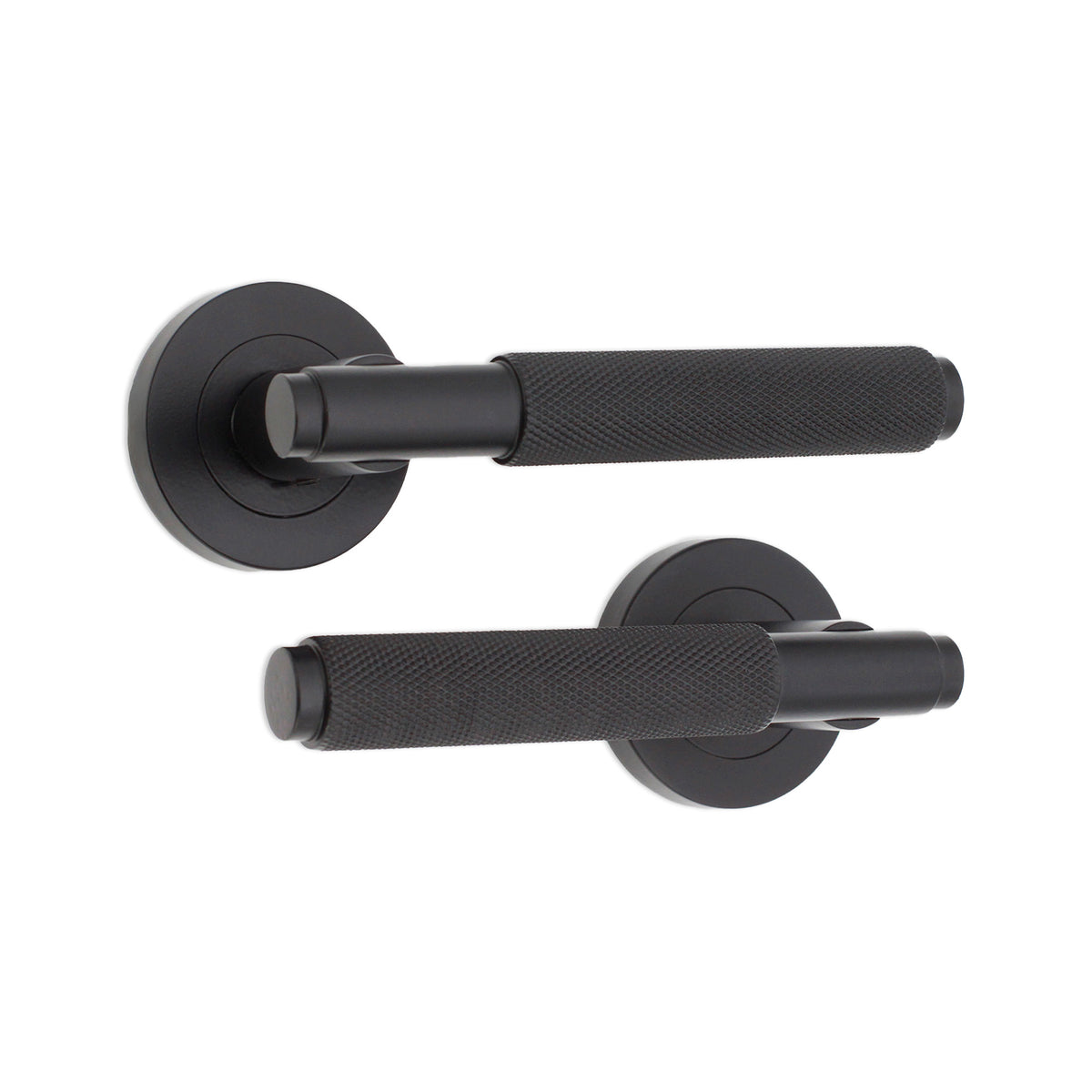 Connaught Lever on Rose Matt Black