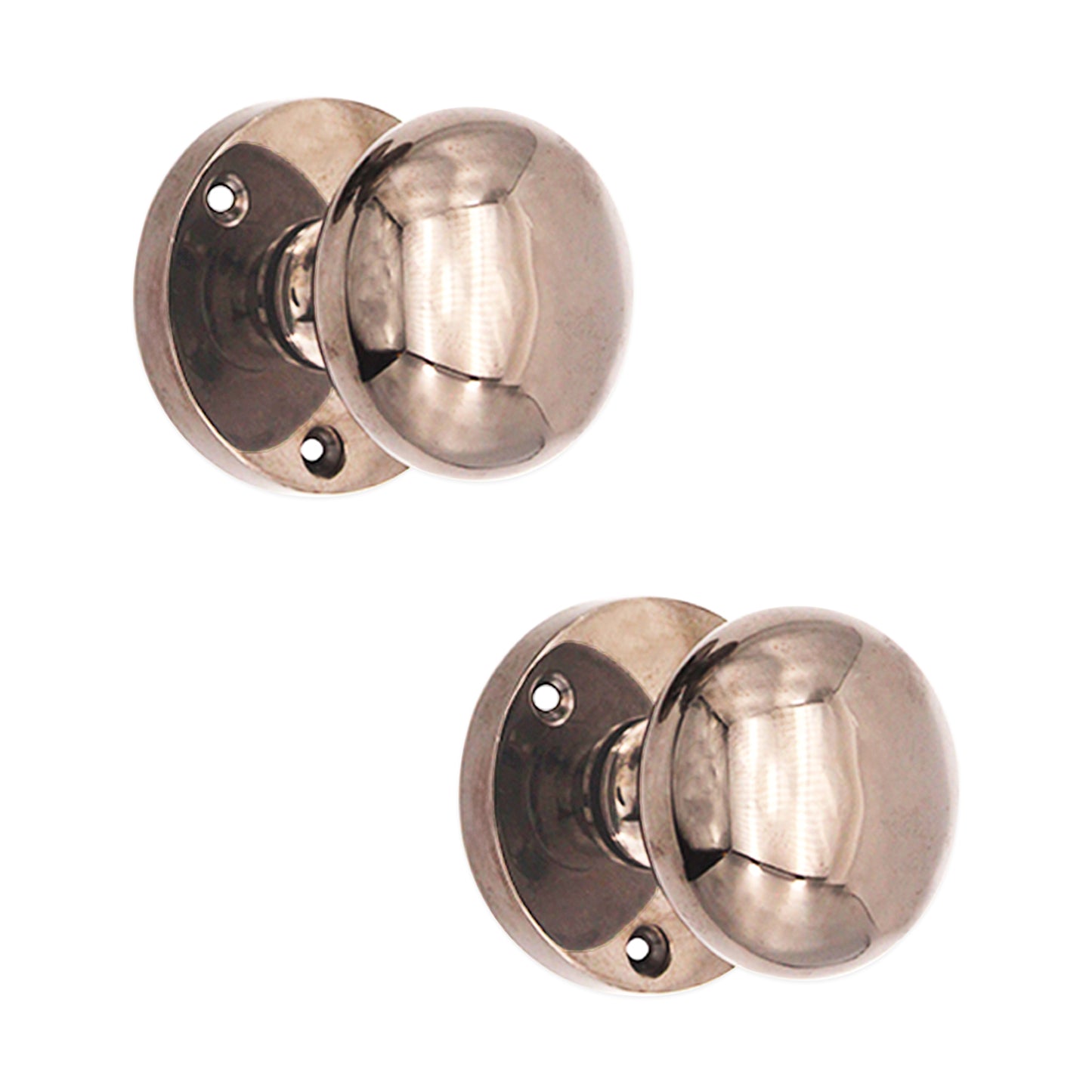 Victorian Door Knob Black Nickel