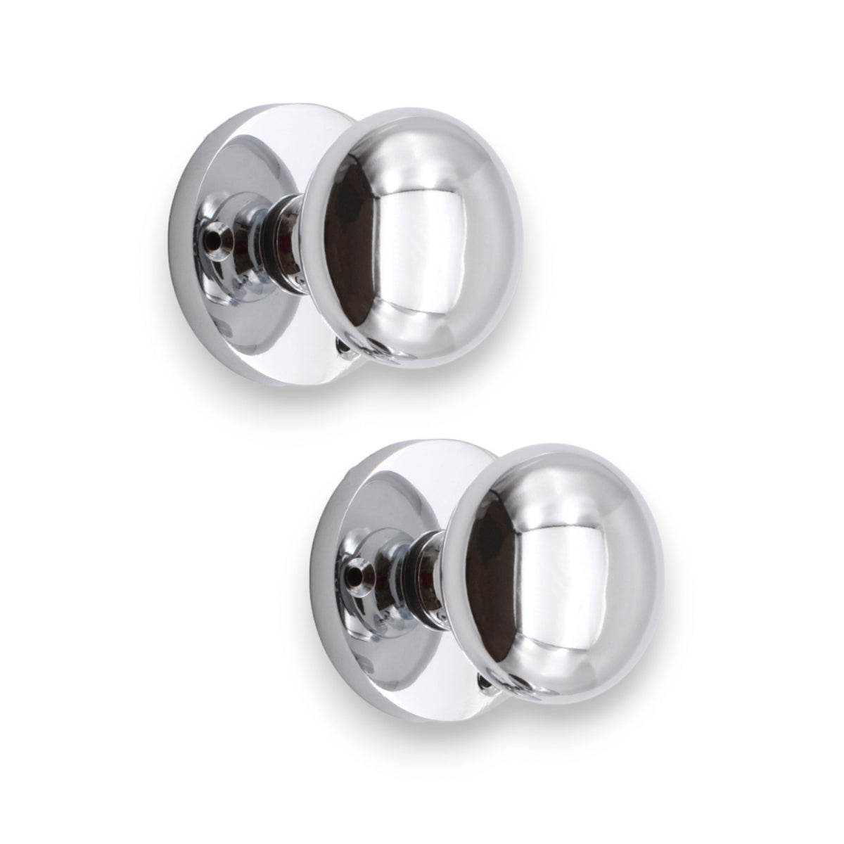 Victorian Door Knob Polished Chrome