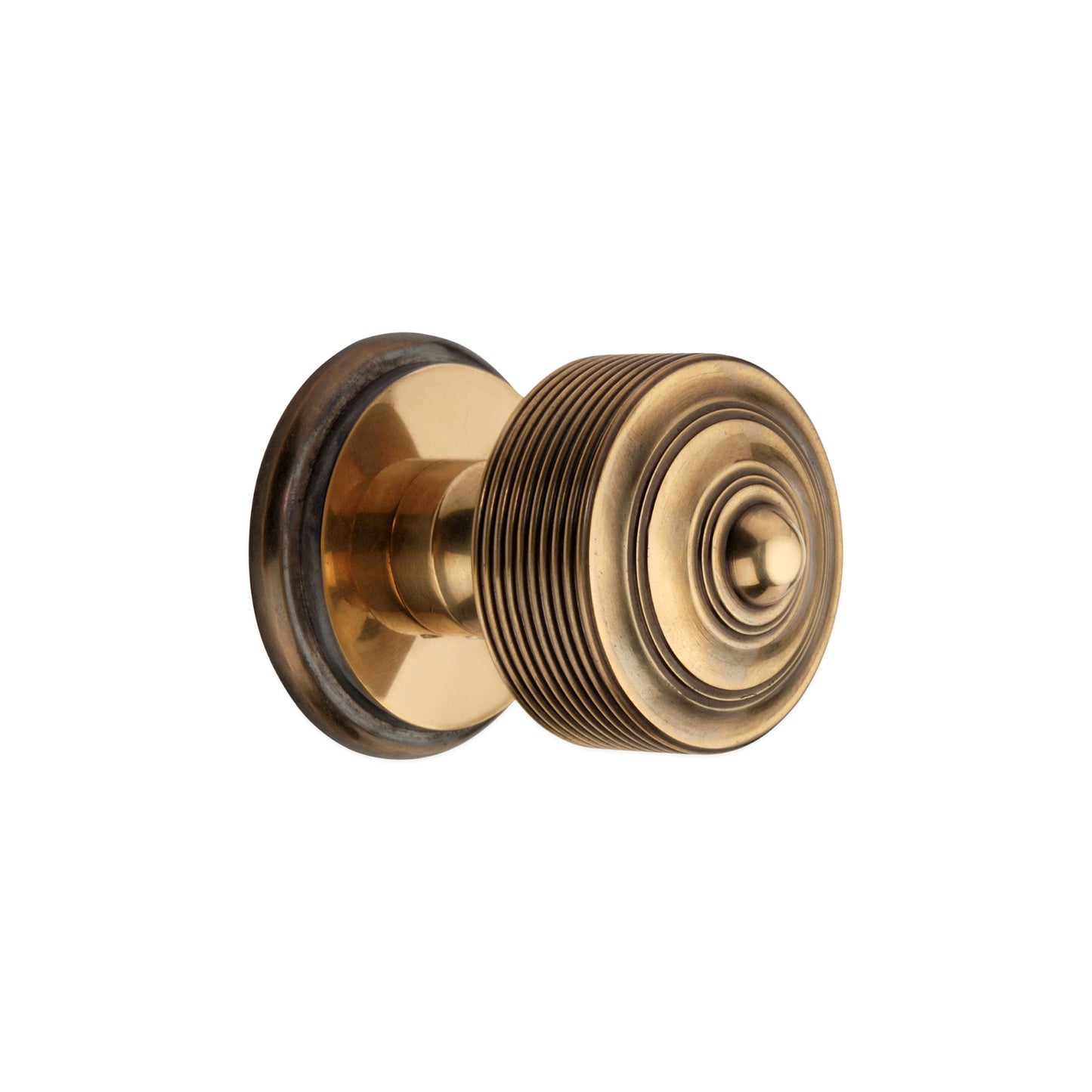 Carter Mortice Door Knob Aged Brass