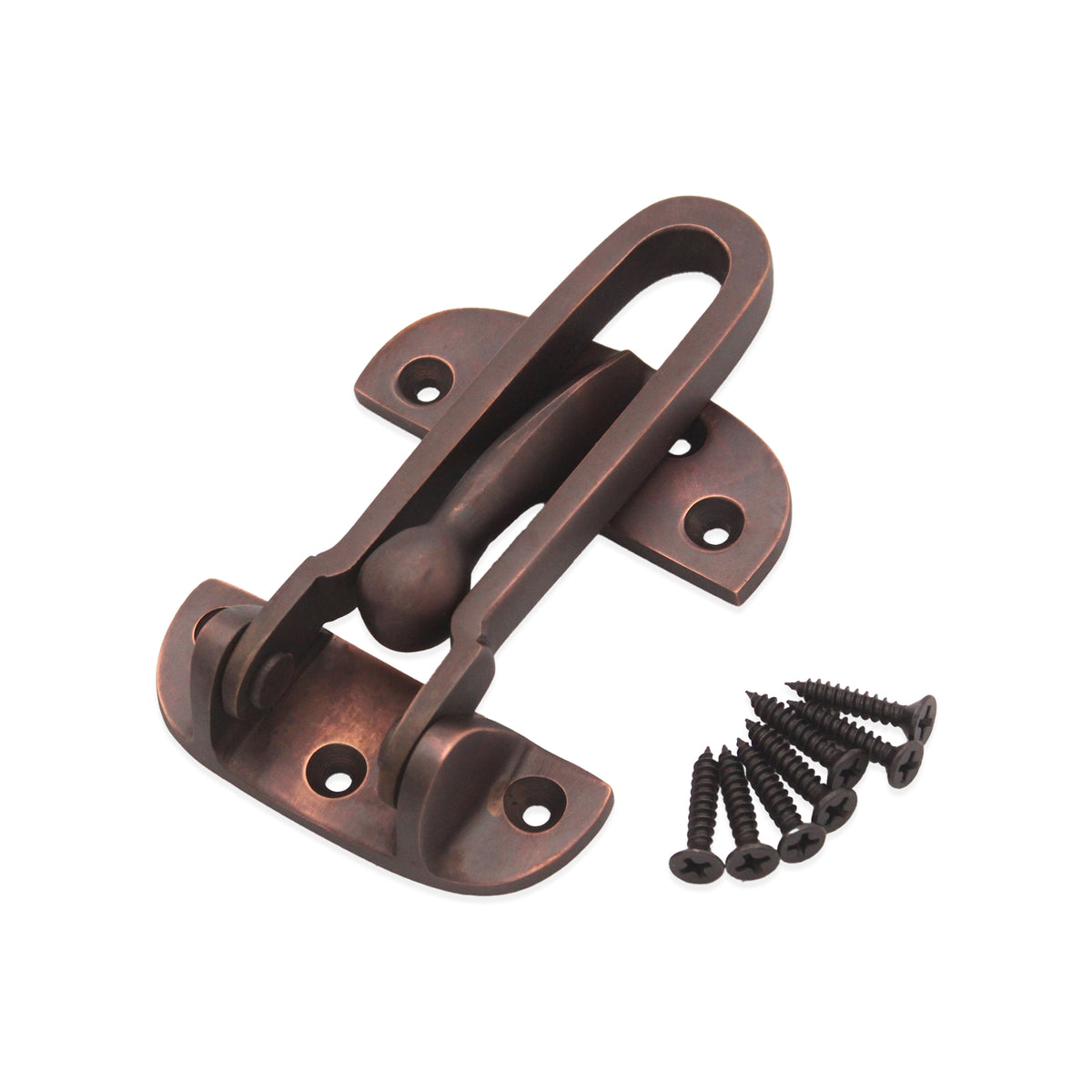 Brass Door Guard 105mm Aged Bronze
