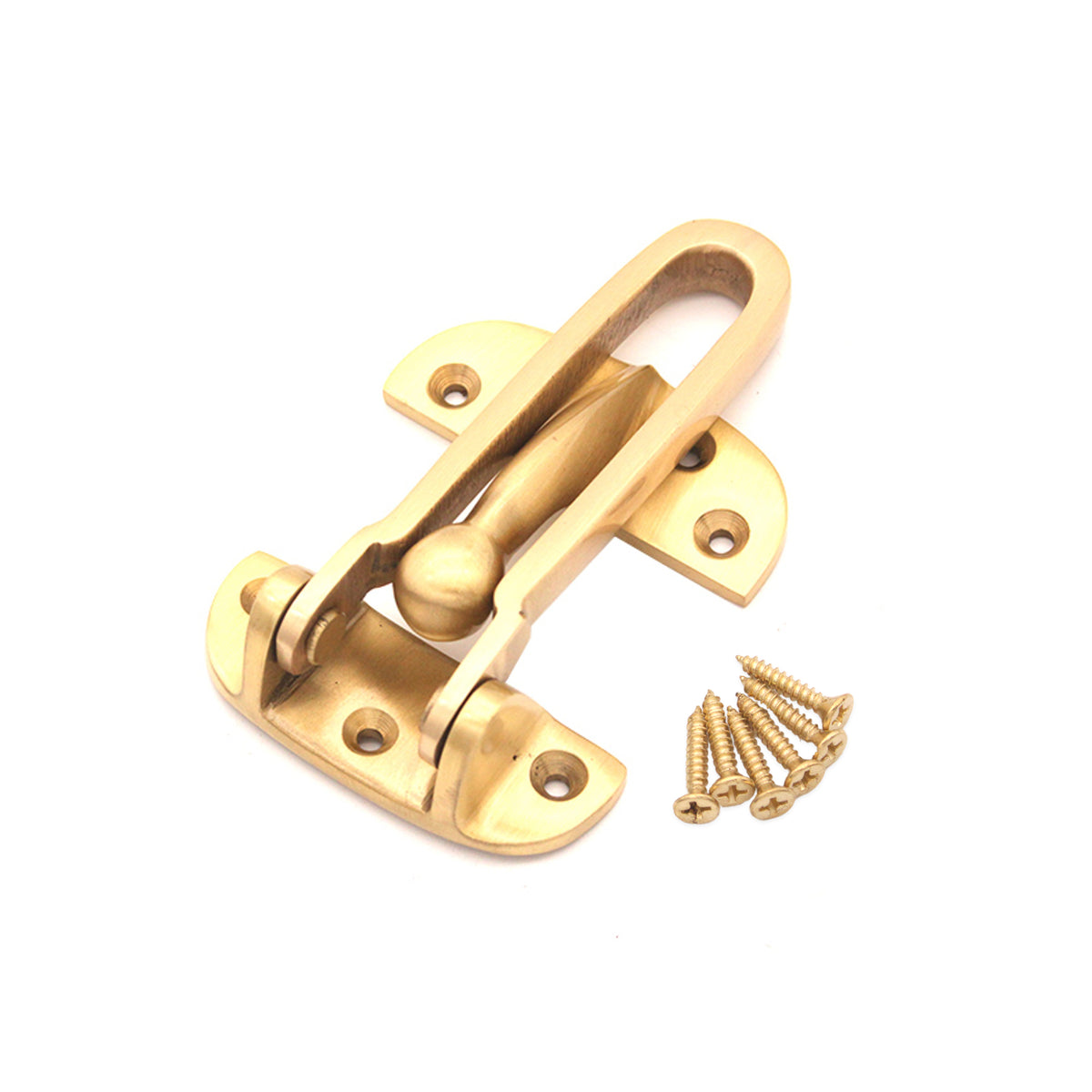 Brass Door Guard 105mm Satin Brass