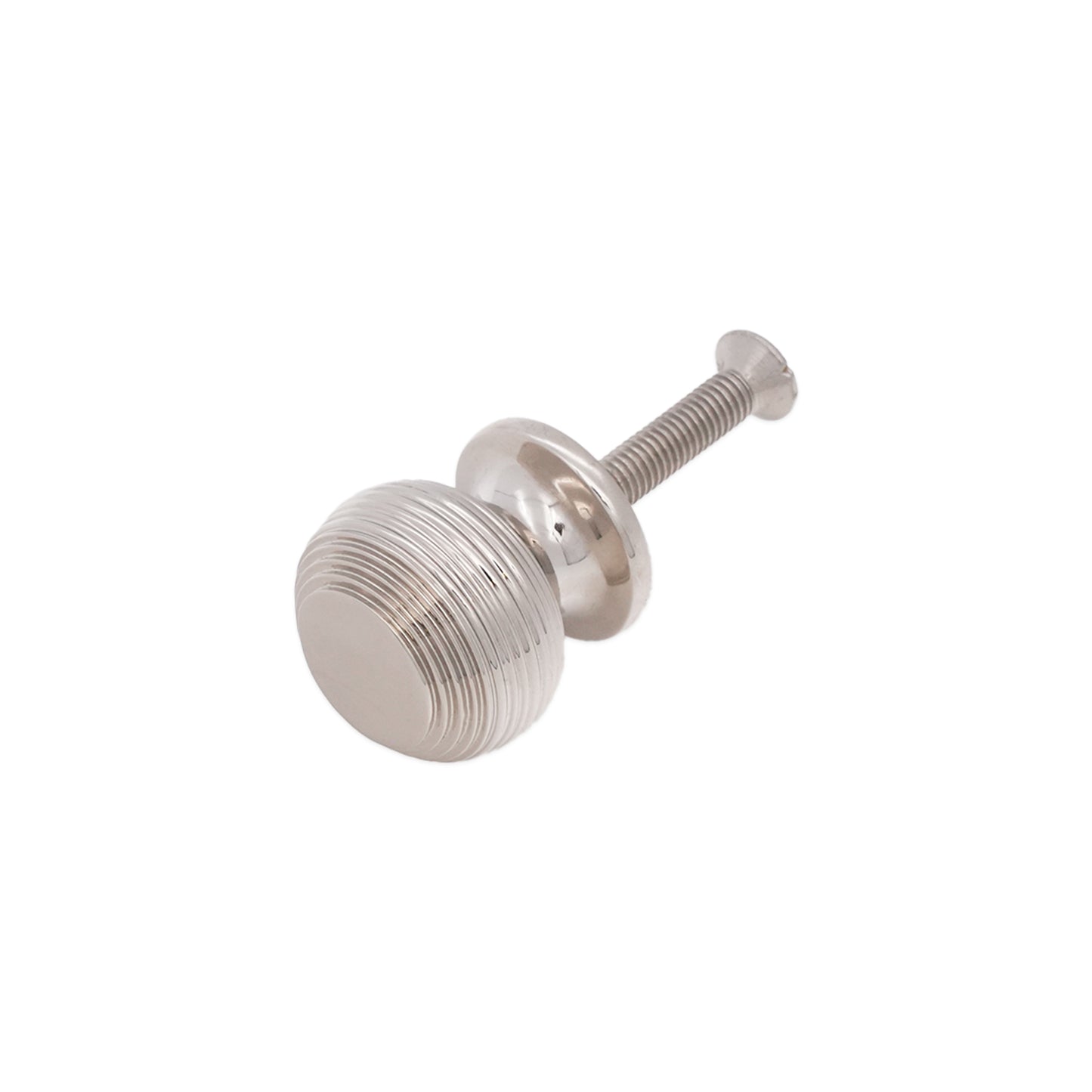 Beehive Small 30mm Cupboard Knob Polished Nickel