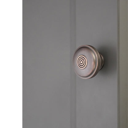 Bloxwich Large 40mm Cupboard Knob Aged Bronze