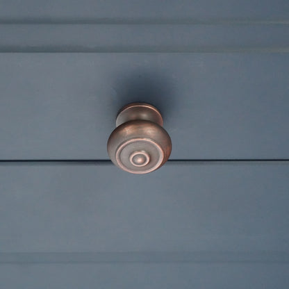 Bloxwich Small 30mm Cupboard Knob Aged Bronze