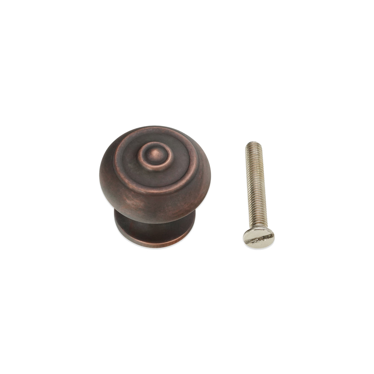 Bloxwich Small 30mm Cupboard Knob Aged Bronze