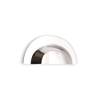 Slim Cup Handle Large Polished Nickel