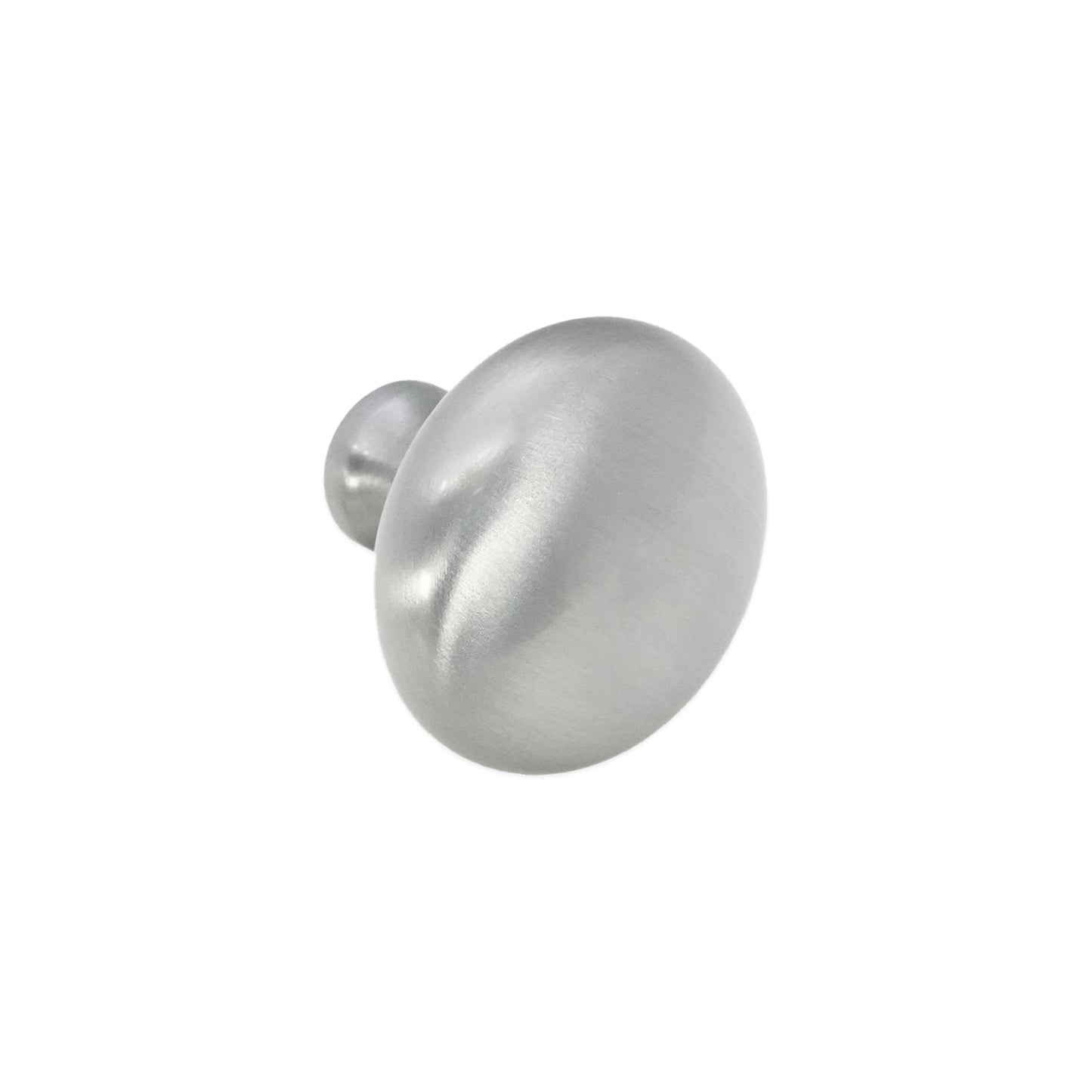 Mushroom 38mm Cupboard Knob Satin Chrome