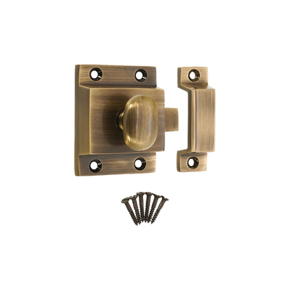 Cupboard Catch Antique Brass