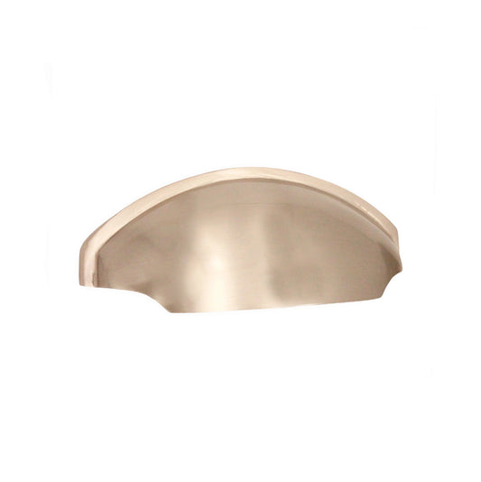 Tulip Cup Drawer Pull Satin Nickel