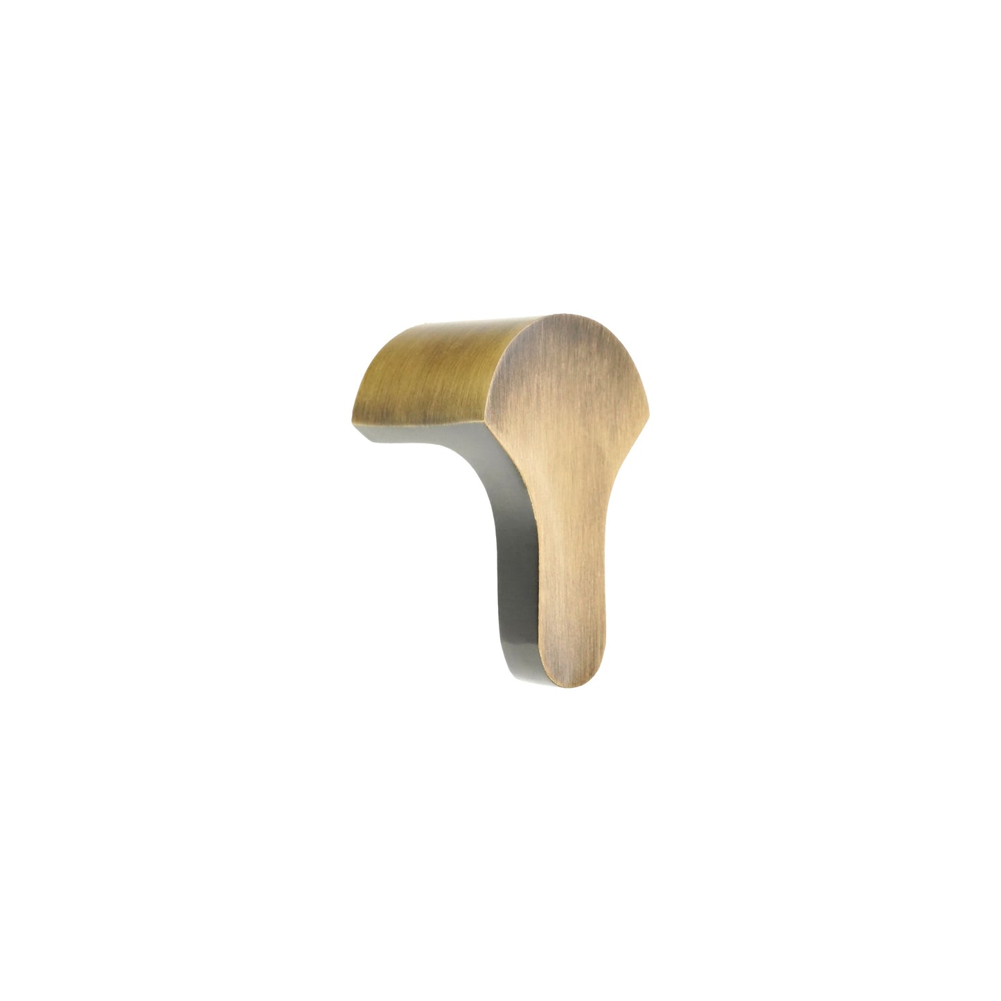 Tulip Drop Pull Antique Brass