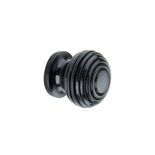Ebonised Beehive Large Cupboard Knob