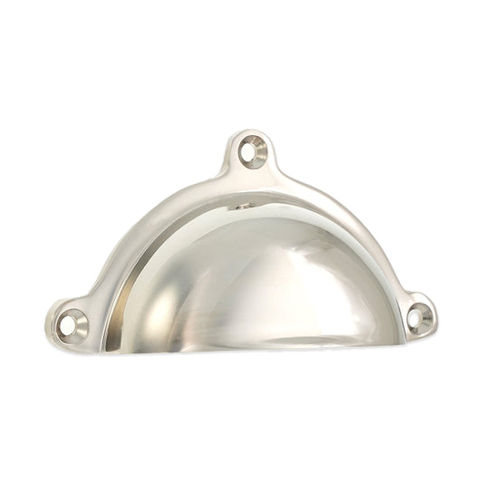 Cottage Cup Pull Polished Nickel