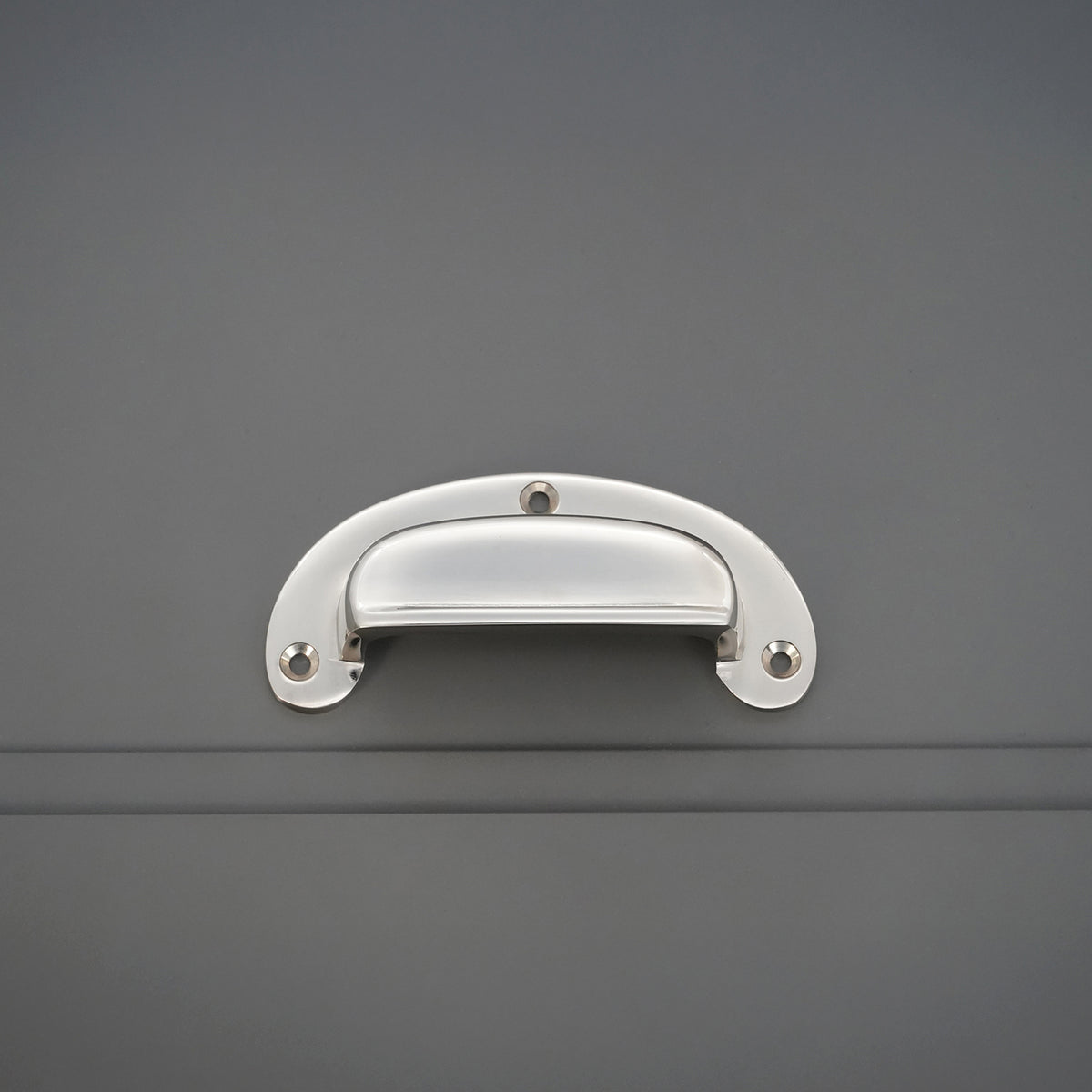 Traditional Cup Pull Polished Nickel