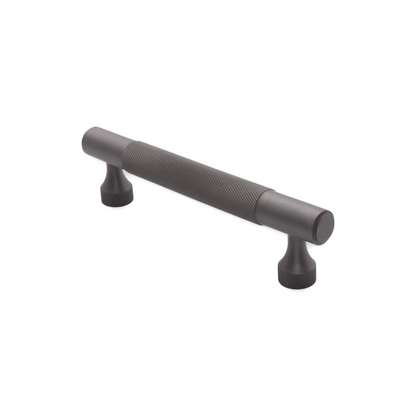 Knurled Bar Handles Large Gunmetal Grey