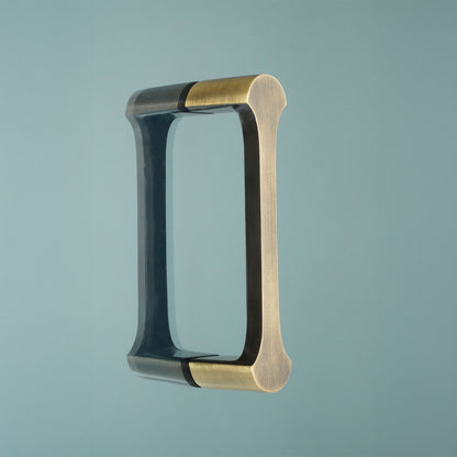 Tulip Pull Handle 115mm Antique Brass