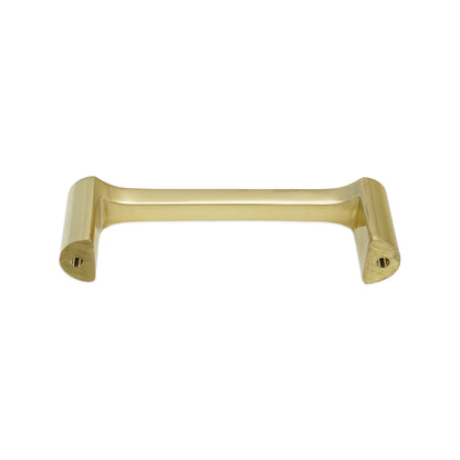 Tulip Pull Handle 115mm Polished Brass