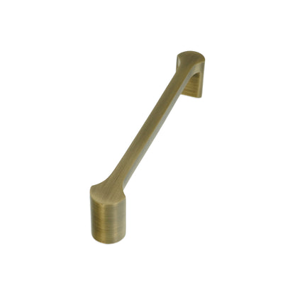 Tulip Pull Handle 165mm Antique Brass