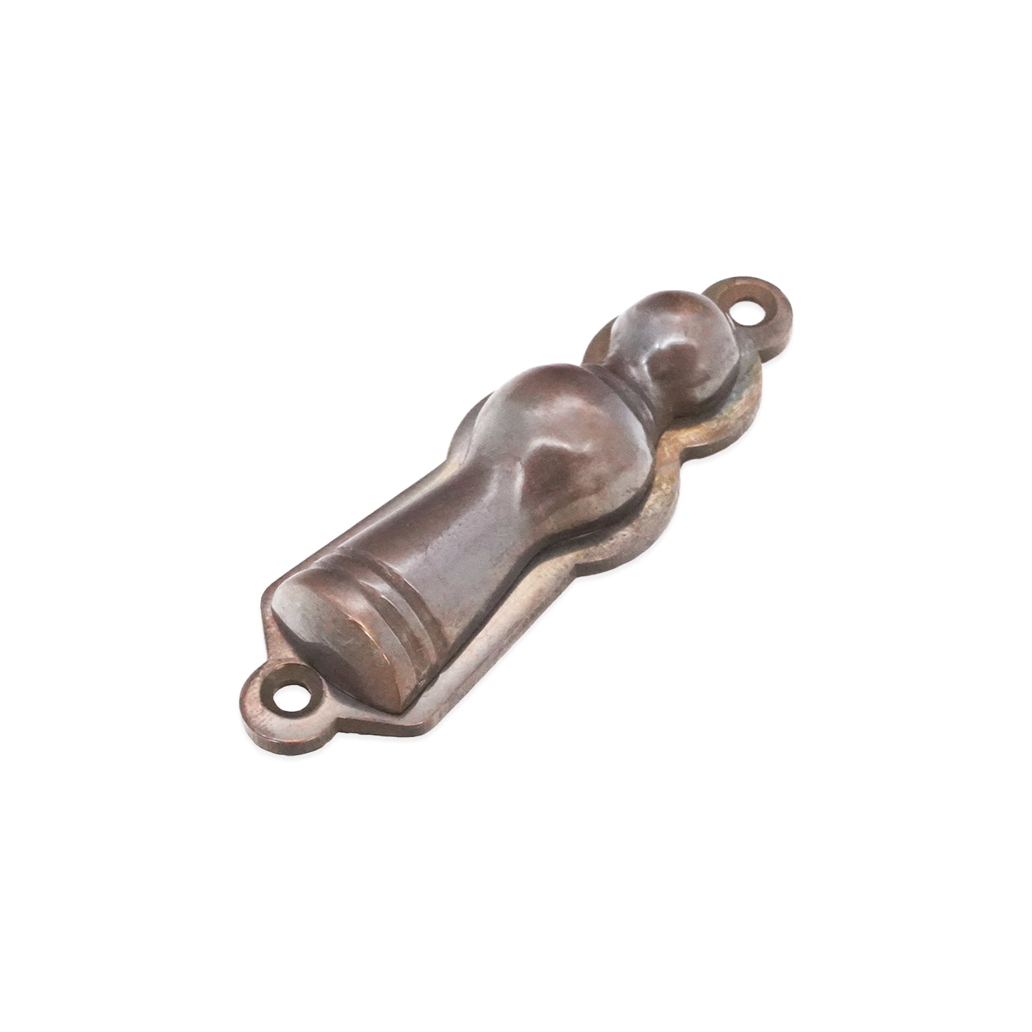 Lady Escutcheon Antique Brass