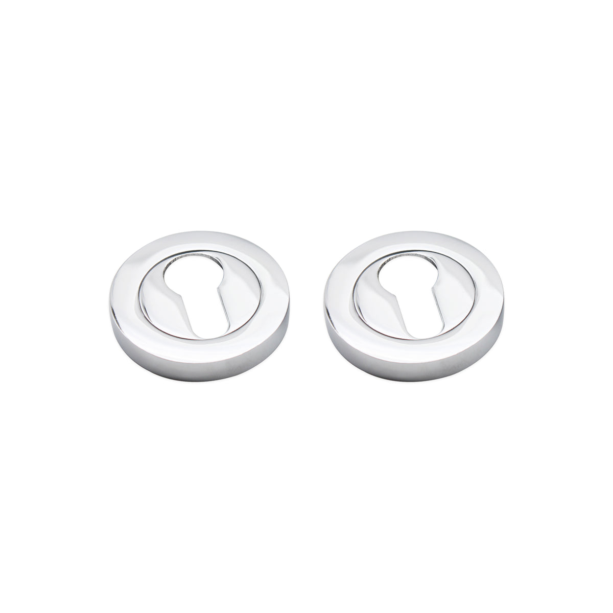 Euro Profile Escutcheon Polished Chrome