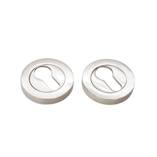 Euro Profile Escutcheon Polished Nickel