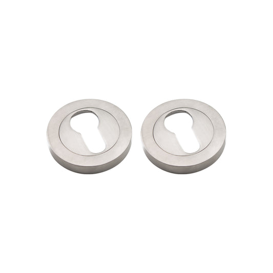 Euro Profile Escutcheon Satin Nickel