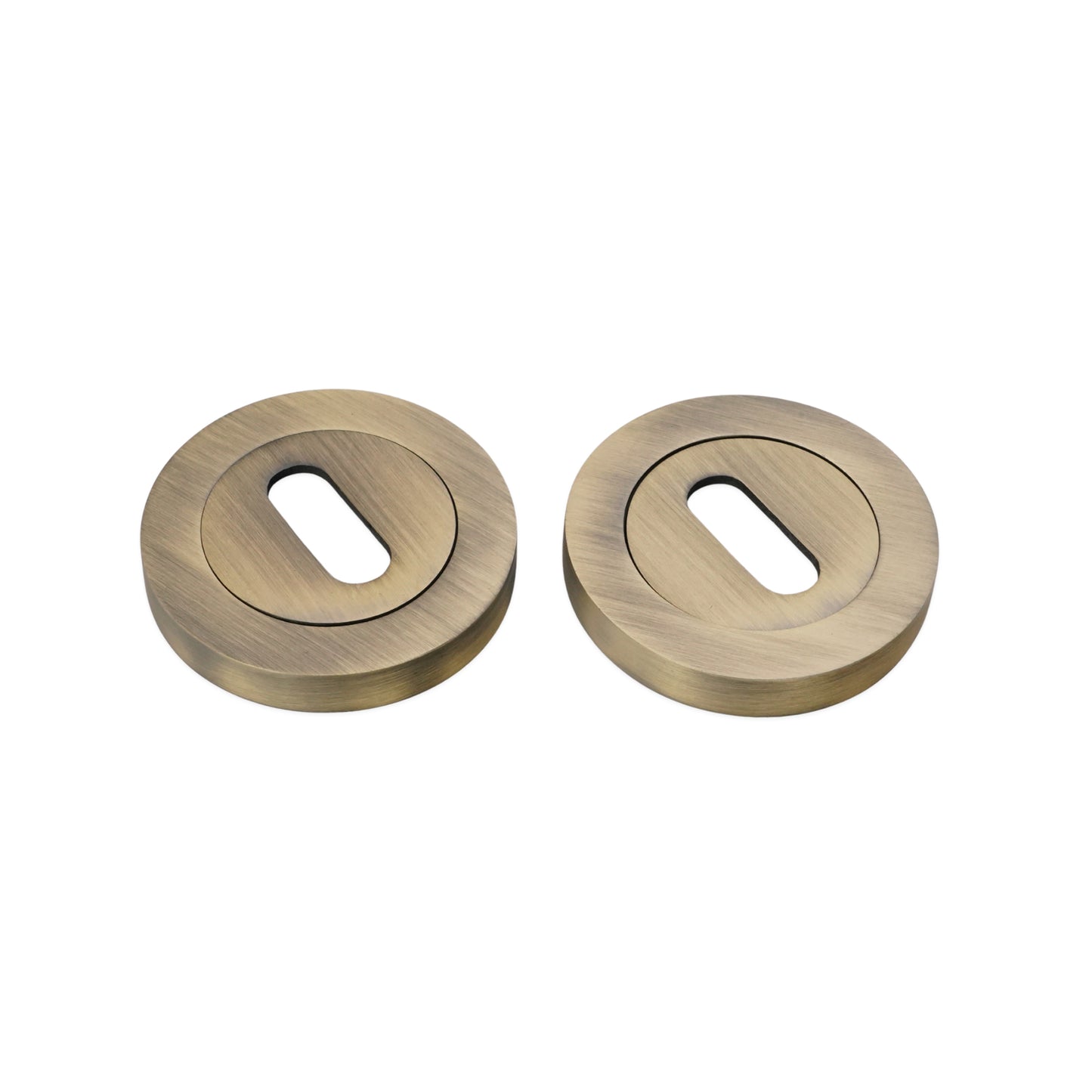 Oval Standard Escutcheon Matt Antique