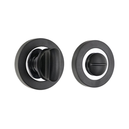 Standard Turn & Release Black & Chrome