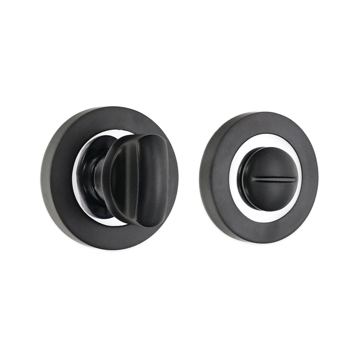 Standard Turn & Release Black & Chrome