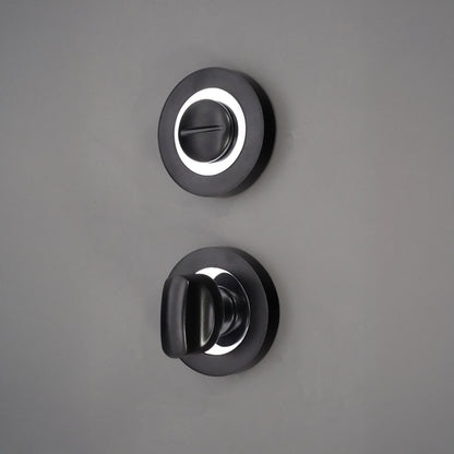 Standard Turn & Release Black & Chrome