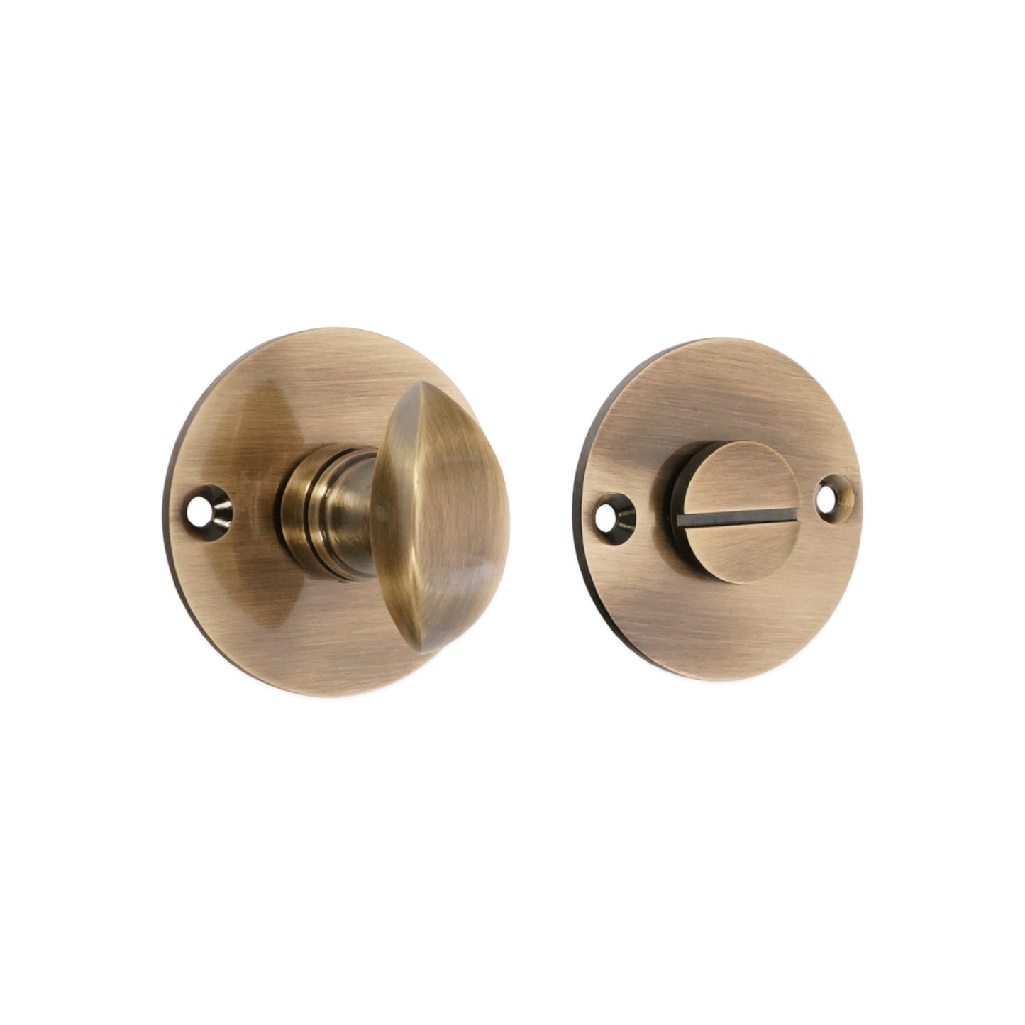 Lady Turn & Release Antique Brass