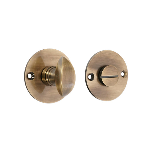 Lady Turn & Release Antique Brass