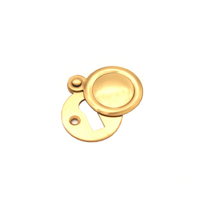 Victorian Key hole Covered Polished Brass