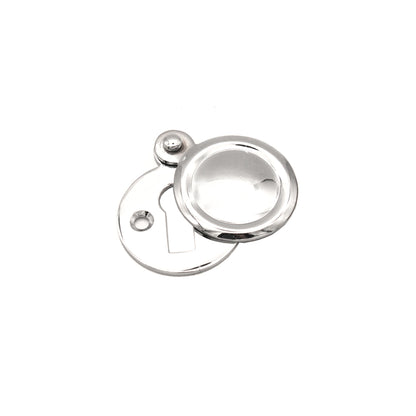 Victorian Key hole Covered Polished Chrome