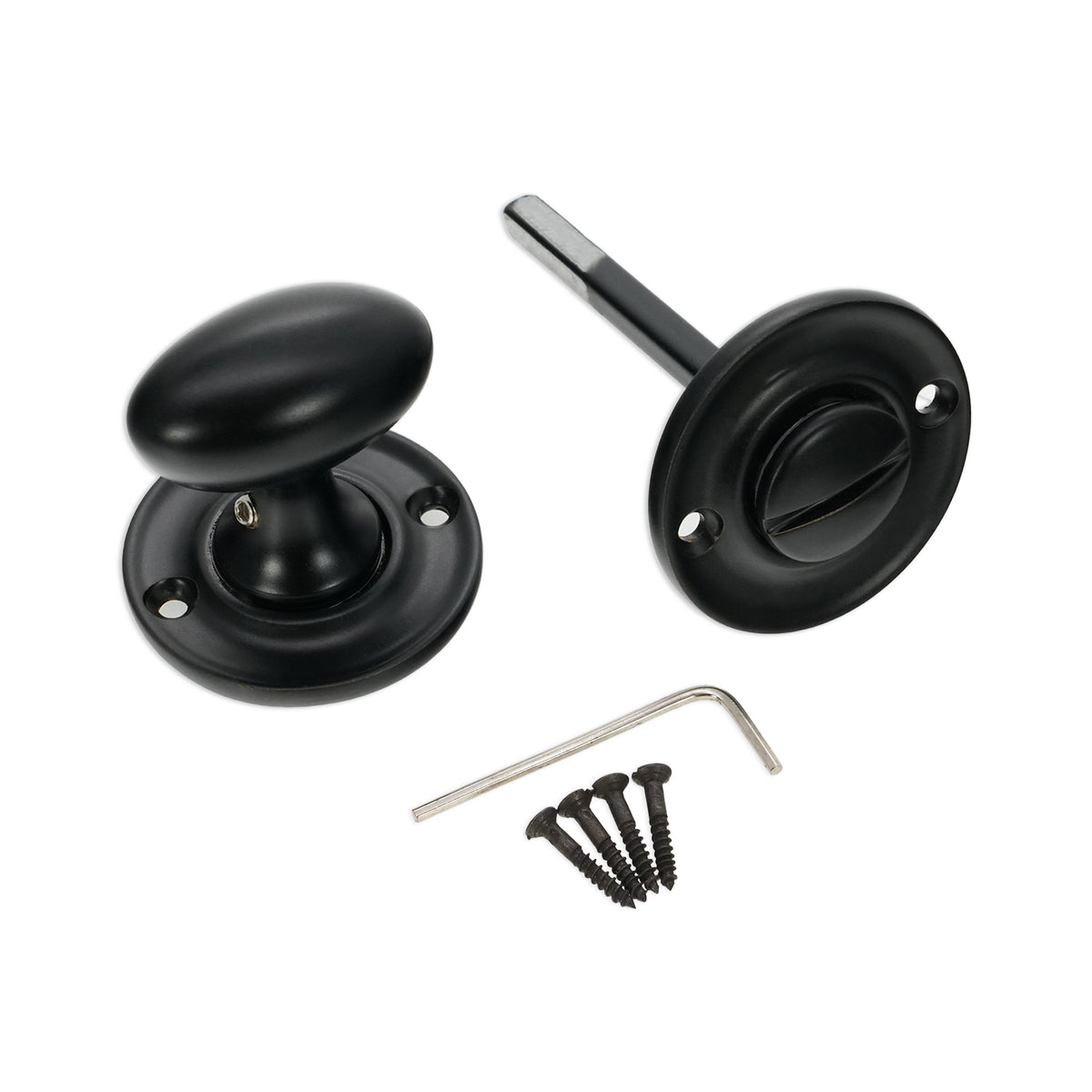 Slimline Turn & Release Matt Black