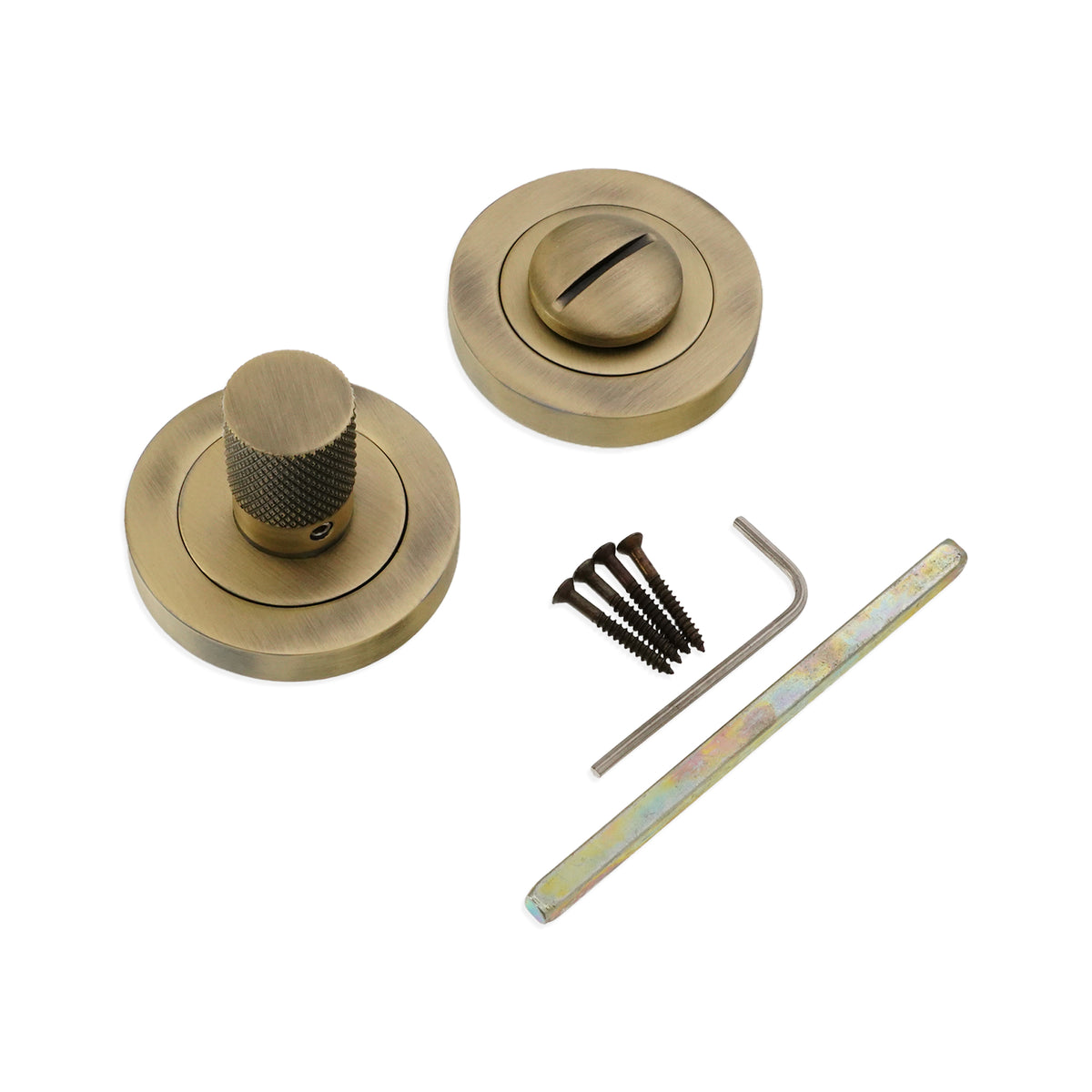 Connaught Knurled Turn & Release Matt Antique