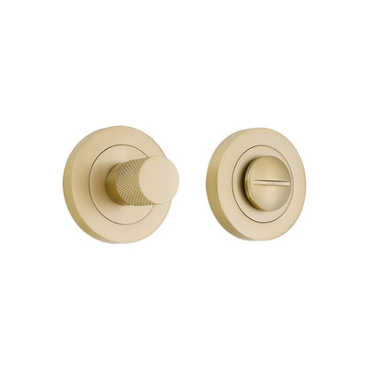 Connaught Knurled Turn & Release Satin Brass